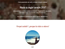 Tablet Screenshot of haciatumejorversion.com